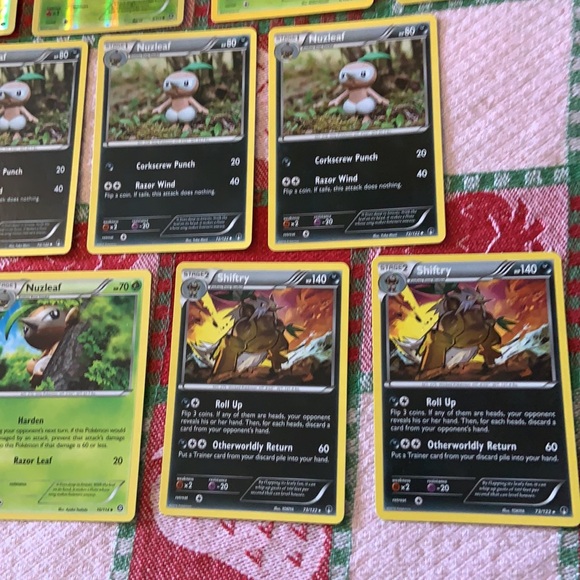 Pokemon TCG Seedot/Nuzleaf/Shiftry Bundle (15 Cards) - Picture 6 of 15
